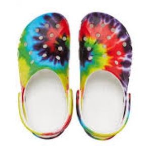 Unisex Tie Dye Crocs